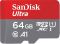 Карта пам'яті microSDXC (UHS-1) SanDisk Ultra 64Gb class 10 A1 (140Mb/s) (adapter SD) Imaging Packaging (SDSQUAB-064G-GN6IA)