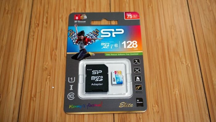 Карта пам'яті microSDXC (UHS-1) SiliconPower Elite Color 128Gb class 10 (adapter SD) (SP128GBSTXBU1V20SP)