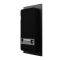 IP панель виклику Bas-IP AV-05FD black з безконтактною кнопокою виклику