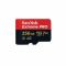 Карта пам'яті microSDXC (UHS-1 U3) SanDisk Extreme Pro A2 256Gb class 10 V30 (R170MB/s,W90MB/s) (adapter SD) (SDSQXCZ-256G-GN6MA)