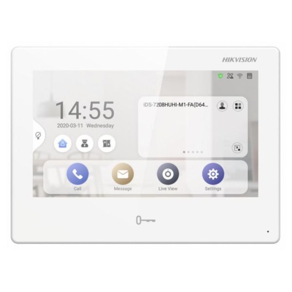 IP-відеодомофон 7" з Wi-Fi Hikvision DS-KH9310-WTE1