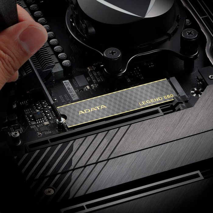 Накопичувач SSD M.2 ADATA LEGEND 860 500 GB 2280 PCIe Gen 4x4 3D NAND Read/Write: 5000/3000 MB/sec (SLEG-860-500GCS)