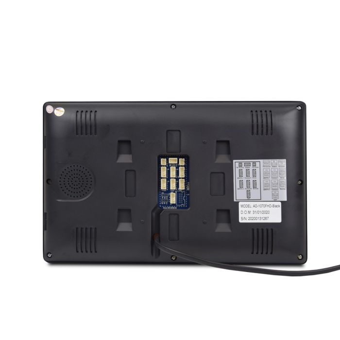 Комплект відеодомофона ATIS AD-1070FHD/T Black з підтримкою Tuya Smart + AT-400HD Black