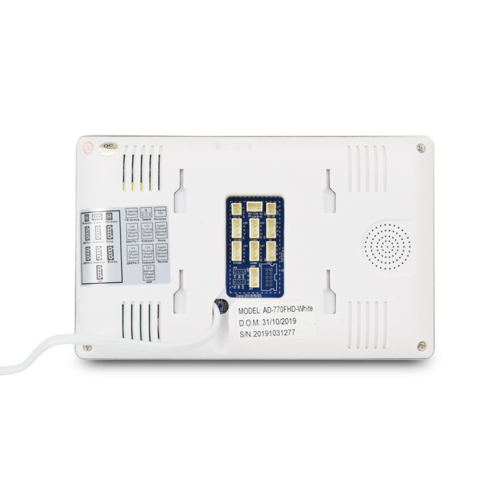 Комплект відеодомофона ATIS AD-770FHD White + AT-400HD Gold