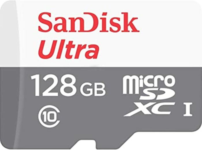 Карта пам'яті microSDXC (UHS-1) SanDisk Ultra 128Gb class 10 (80Mb/s, 533x) (SDSQUNS-128G-GN6MN)