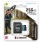 Карта пам'яті microSDXC (UHS-1 U3) Kingston Canvas Go Plus 256Gb class 10 A2 V30 (R170MB/s, W90MB/s) (adapter SD) (SDCG3/256GB)