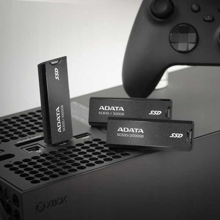 Портативний SSD ADATA SC610 1TB USB 3.2  550/500Mb/s Black (SC610-1000G-CBK/RD)