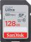Карта пам'яті SDXC (UHS-1) SanDisk Ultra 128Gb class 10 (120Mb/s) (SDSDUN4-128G-GN6IN)