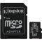 Карта пам'яті microSDXC (UHS-1) Kingston Canvas Select Plus 256Gb class 10 А1 (R-100MB/s) (adapter SD) (SDCS2/256GB)