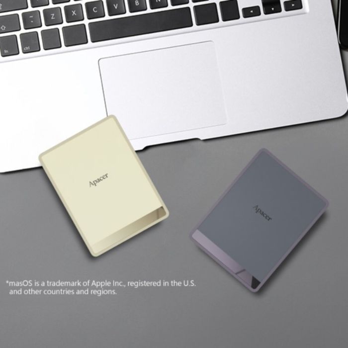 Портативний SSD Apacer AS724 2TB USB 3.2 Gen.2 Type-C Read/Write 500MB/s Mauve (AP2TBAS724M-1)