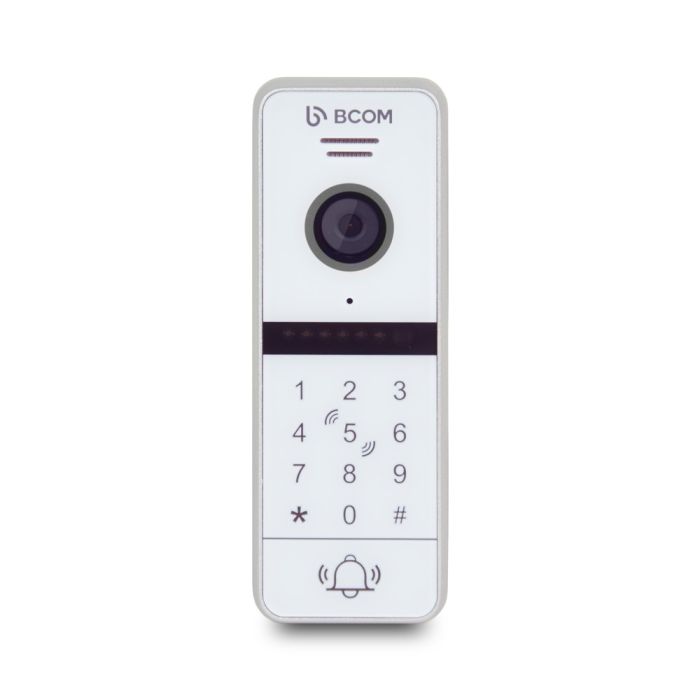 Комплект Wi-Fi відеодомофонa 7" BCOM BD-760FHD/T White з підтримкою Tuya Smart + BT-400HD-AC White