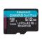 Карта пам'яті microSDXC (UHS-1 U3) Kingston Canvas Go! Plus 512Gb class 10 A2 V30 (R200MB/s, W-160MB/s) (SDCG4/512GBSP)