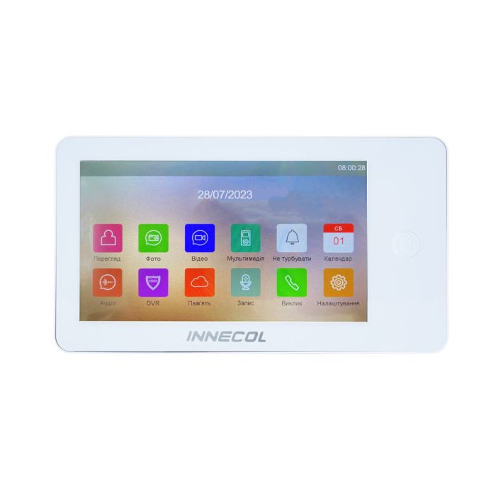Відеодомофон 7" INNECOL NEO HD (White)