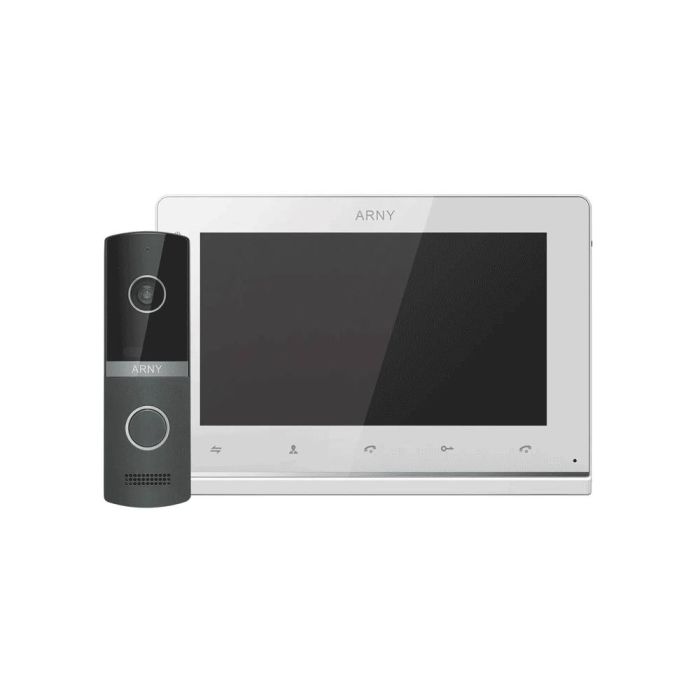 Відеодомофон Arny AVD-7123 (2Mpx) TFT white+graphite