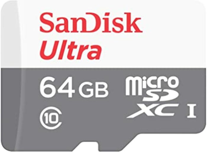 Карта пам'яті microSDXC (UHS-1) SanDisk Ultra 64Gb class 10 (80Mb/s) (SDSQUNS-064G-GN3MN)