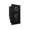 IP панель виклику Bas-IP AV-08FB black з розпізнаванням облич і зчитувачем UKEY