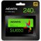 Накопичувач SSD ADATA Ultimate SU650 240GB 2.5"; SATA III 3D NAND TLC (ASU650SS-240GT-R)