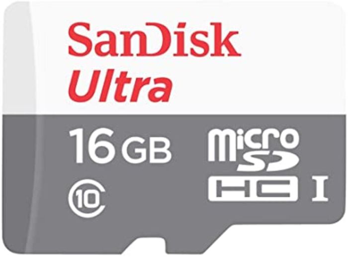 microSDHC (UHS-1) SanDisk Ultra 16Gb class 10 (80Mb/s) (SDSQUNS-016G-GN3MN)