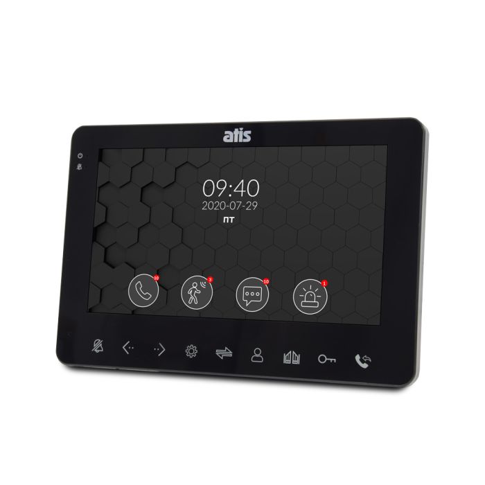 Комплект відеодомофона ATIS AD-780MB Kit box: відеодомофон 7" з детектором руху і відеопанель