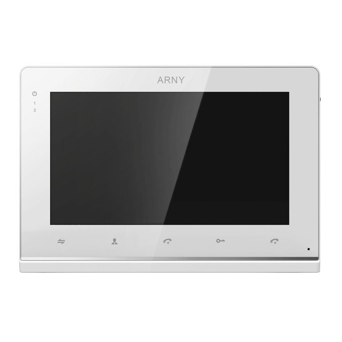 Відеодомофон 7" Arny AVD-710 (2Mpx) TFT white з детектором руху і записом відео