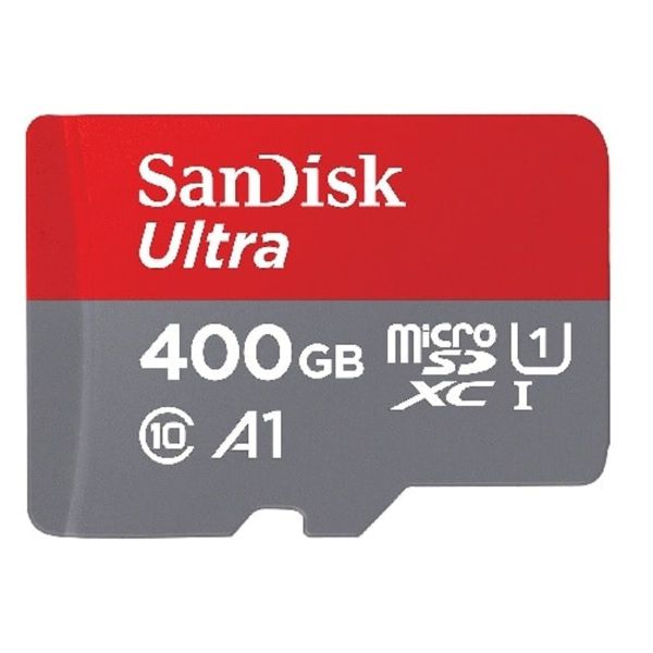 Карта пам'яті microSDXC (UHS-1) SanDisk Ultra 400Gb class 10 A1 (120Mb/s) (SDSQUA4-400G-GN6MN)