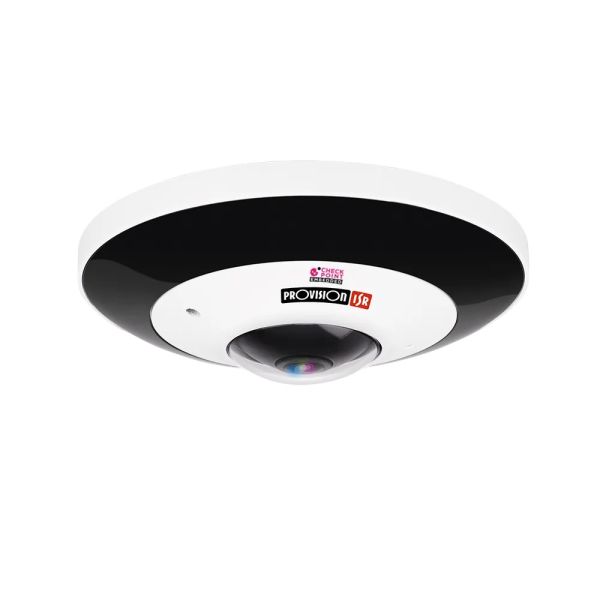 IP-відеокамера Fish-Eye 6 Мп Provision-ISR FEI-360IPN-V3 (1.65 мм) антивандальна з вбудованим мікрофоном для системи відеоспостереження