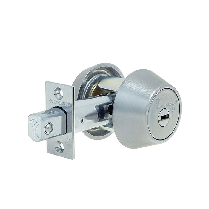 Замок врізний MUL-T-LOCK 1-WAY DEAD_BOLT HERCULAR CHROME_MAT UNIV BS60/70мм INTERACTIVE+ CLIQ M/S GAMMA LEFT Mul-T-Lock 11763