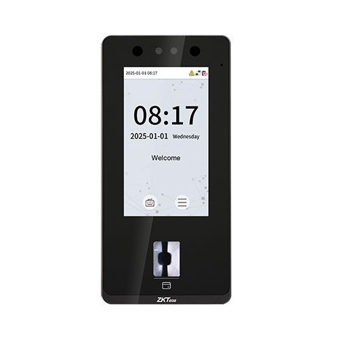 Біометричний термінал ZKTeco SenseFace 4A [FP][ID] розпізнавання облич та відбитків пальців зі зчитувачем карт EM-Marine