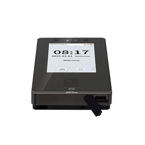 Біометричний термінал ZKTeco SenseFace 4A [FP][ID] розпізнавання облич та відбитків пальців зі зчитувачем карт EM-Marine