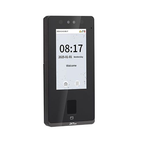 Біометричний термінал ZKTeco SenseFace 4A [FP][ID] розпізнавання облич та відбитків пальців зі зчитувачем карт EM-Marine