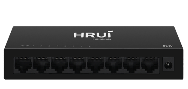 Комутатор HongRui HR-SWG0080-M 8-ми портовий