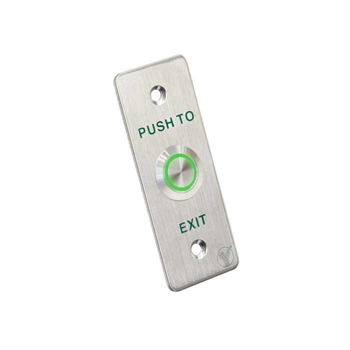 Кнопка виходу Yli Electronic YWP-880A(LED) водонепроникна з LED-підсвічуванням